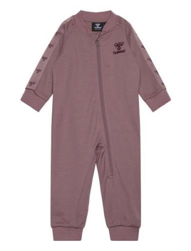 Hmlbello Suit Pyjama Sie Jumpsuit Haalari Pink Hummel