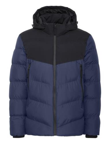 Outerwear Vuorillinen Takki Topattu Takki Navy Blend