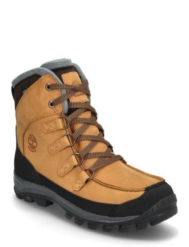 Chillberg Mid Lace Up Waterproof Hiking Boot Wheat Nyörisaappaat Yello...