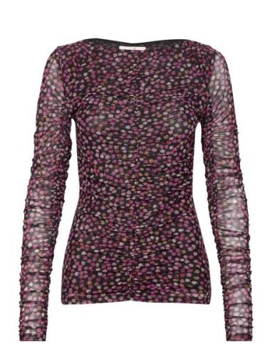 Kane Top Tops T-shirts Long-sleeved T-shirts Purple Fabienne Chapot