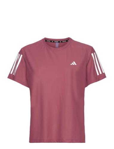 Own The Run T-Shirt Sport T-shirts & Tops Short-sleeved Pink Adidas Pe...