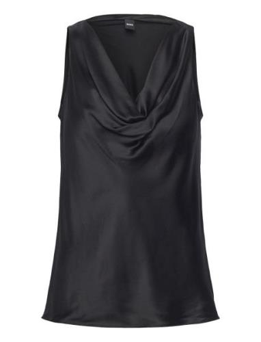 Bawida Tops Blouses Sleeveless Black BOSS