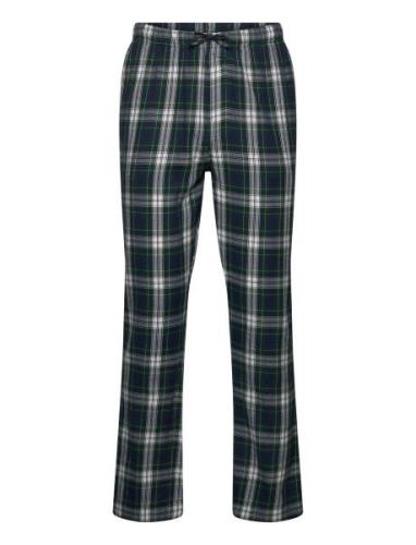 Flannel Pants Olohousut Navy GANT