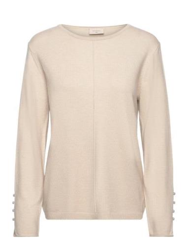 Fqclaura-Pullover Tops Knitwear Jumpers Cream FREE/QUENT