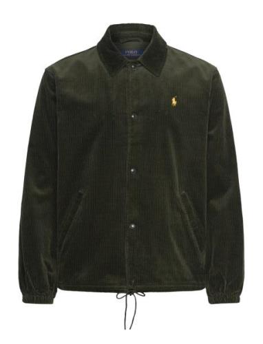 Corduroy Coach's Jacket Ohut Takki Green Polo Ralph Lauren