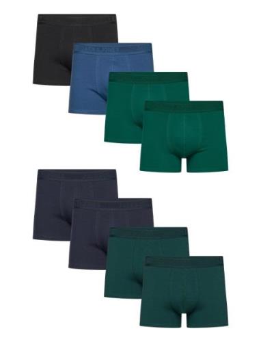 Jacjohn Solid Trunks 8 Pack Bokserit Green Jack & J S