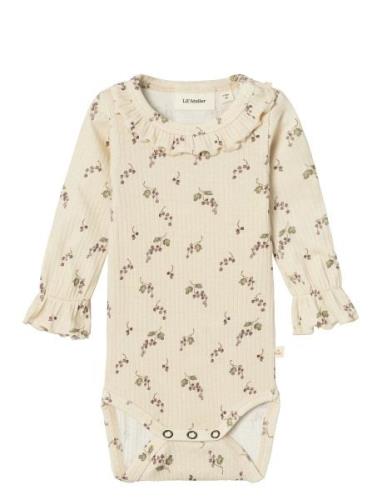 Nbfgio Bia Ls Slim Body Lil Bodies Long-sleeved Multi/patterned Lil'At...