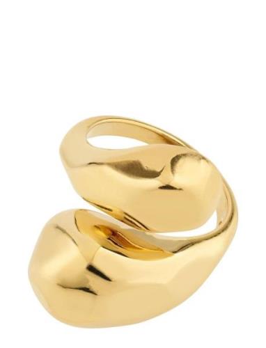 Believe Recycled Ring Sormus Korut Gold Pilgrim