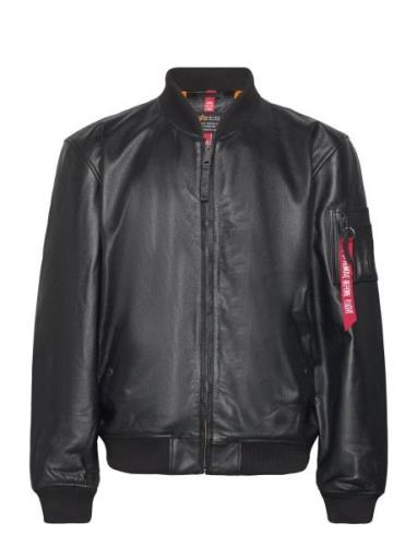 Ma-1 Leather Lf Nahkatakki Black Alpha Industries