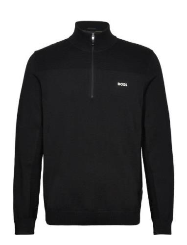 Momentum-X_Qz Sport Sweat-shirts & Hoodies Sweat-shirts Black BOSS