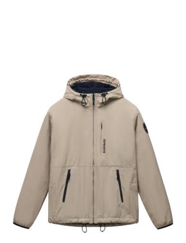 Tundra Winter Jacket Vuorillinen Takki Topattu Takki Beige Napapijri