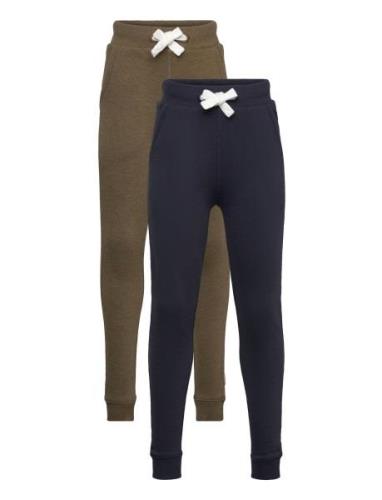 Basic Sweat Pant Bottoms Sweatpants Navy Minymo