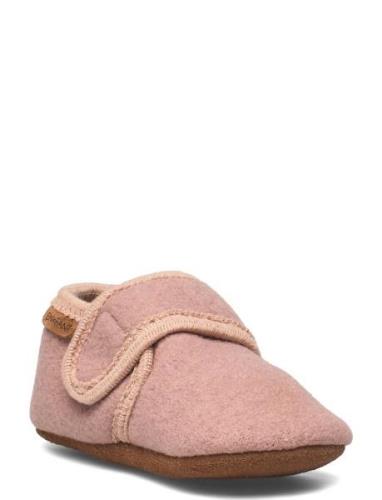 Baby Wool Slippers Aamutossut Sisäkengät Pink En Fant