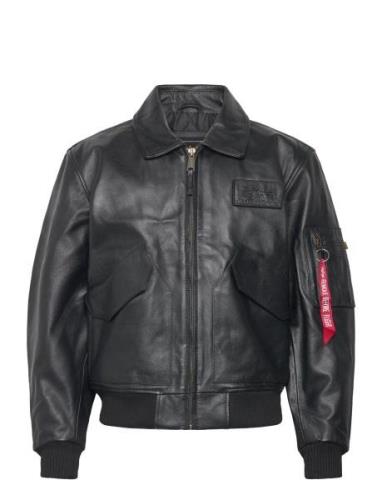 Cwu Leather Nahkatakki Black Alpha Industries