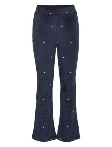 Vmvelvet Hw Flared Pants Jrs Girl Collegehousut Olohousut Navy Vero Mo...