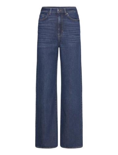 Tom Tailor Denim Wide Leg Bottoms Jeans Wide Blue Tom Tailor