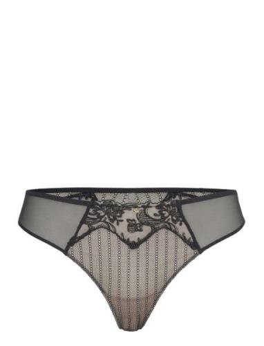 Cabaret Sauvage Tanga Stringit Alusvaatteet Black CHANTELLE