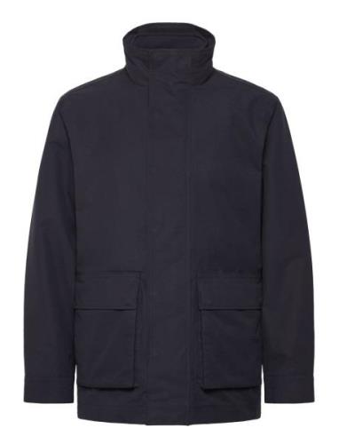 Double Jacket Ohut Takki Navy GANT