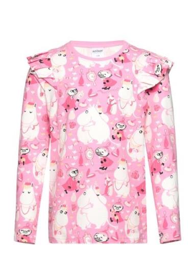 Smycken Tröja Tops T-shirts Long-sleeved T-shirts Pink MUMIN