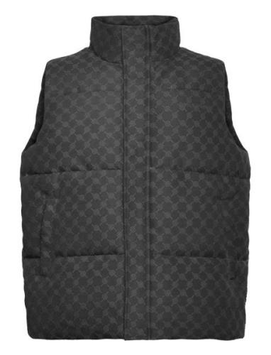 Pondo Cotton Monogram Bodywarmer Liivi Black Daily Paper