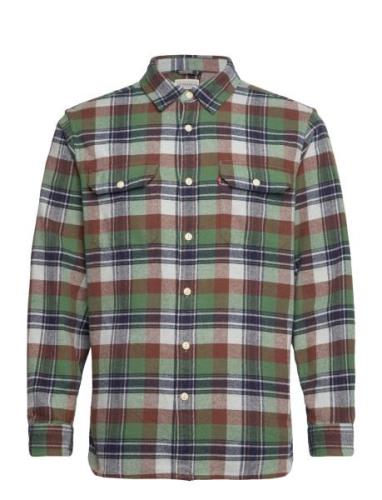 Jackson Worker Denver Plaid Fo Tops Shirts Casual Green LEVI´S Men