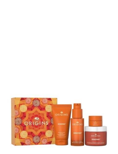 Ginzing Glowing Essentials Gift Set Ihonhoitosetti Nude Origins