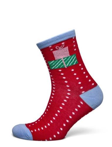 Vmelf Socks Xmas Lingerie Socks Regular Socks Red Vero Moda