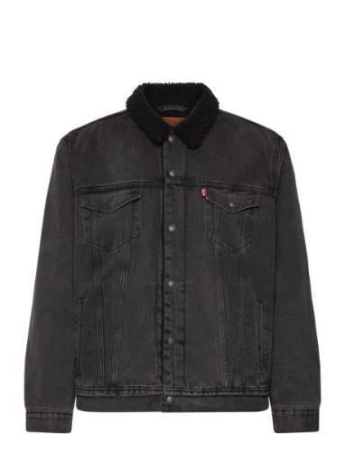 Type 3 Sherpa Trucker Mothersh Farkkutakki Denimtakki Black LEVI´S Men