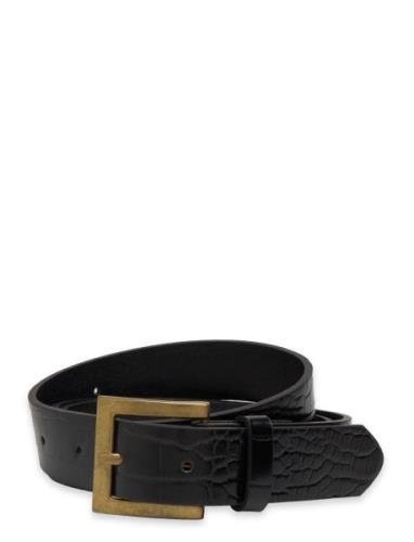 Square Hip Belt Vyö Black Gina Tricot