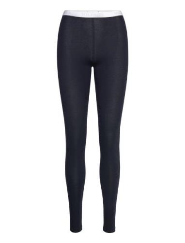 Legging Pyjamahousut Olohousut Navy Tommy Hilfiger