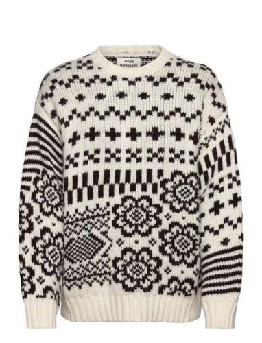 Crash Lefur Sweater Tops Knitwear Jumpers Multi/patterned Mads Nørgaar...