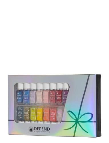 Dc Nail Polish 15-Pack Kynsilakka Meikki Multi/patterned Depend Cosmet...