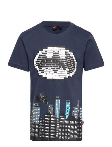 Lwtaylor 316 - T-Shirt S/S Tops T-shirts Short-sleeved Navy LEGO Kidsw...