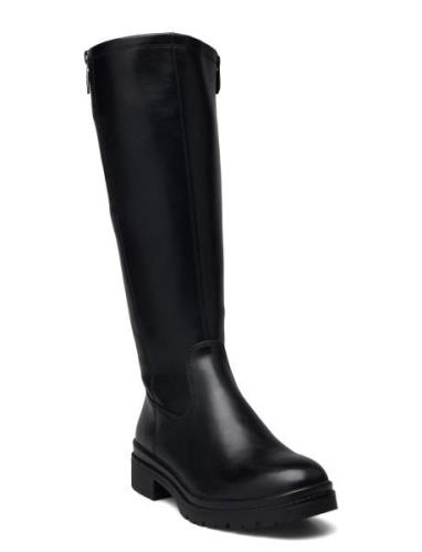 Women Boots Korkeavartiset Saapikkaat Black Tamaris