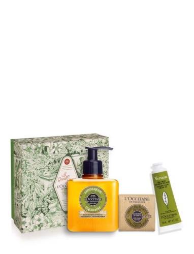 Hand Care Gift Set Kylpysetti Ihonhoito Nude L'Occitane