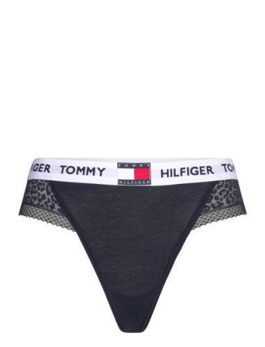 Thong Stringit Alusvaatteet Navy Tommy Hilfiger