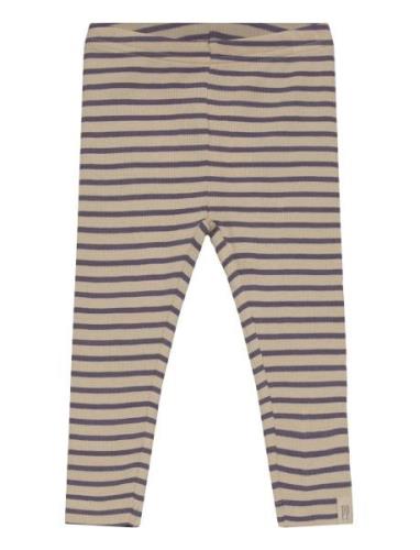 Legging Modal Striped Bottoms Leggings Multi/patterned Petit Piao