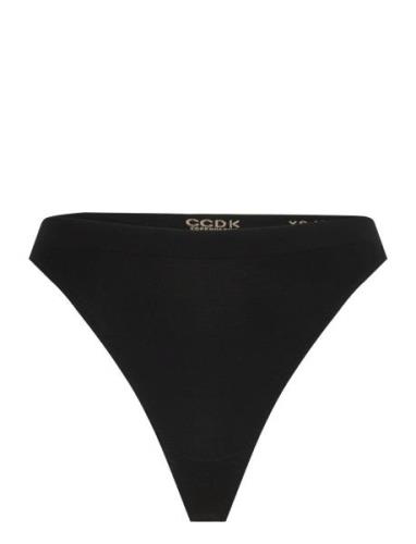 Bamboo Seamless String Brief Stringit Alusvaatteet Black CCDK Copenhag...