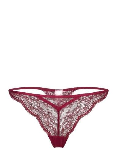 Isabelle String Tr Stringit Alusvaatteet Burgundy Hunkemöller