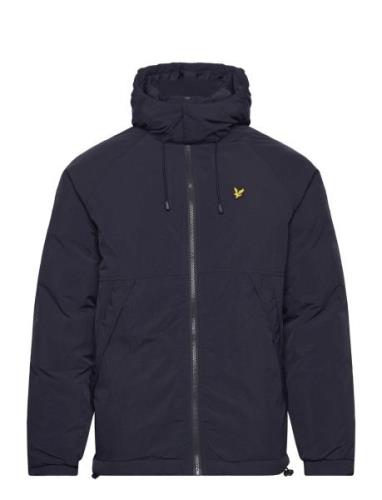 Padded Puffer Jacket Vuorillinen Takki Topattu Takki Navy Lyle & Scott