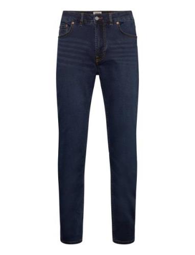 James Satin Jeans Bottoms Jeans Regular Blue Morris