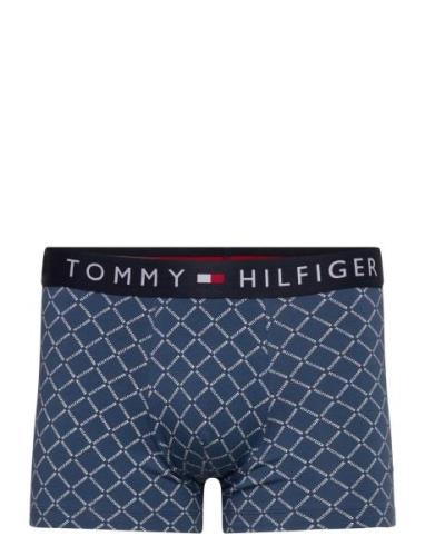 Trunk Print & Sock Set Bokserit Navy Tommy Hilfiger