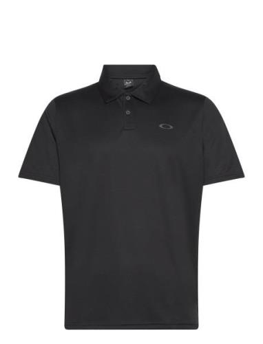 Oakley Icon Tn Protect Rc Tops Polos Short-sleeved Black OAKLEY