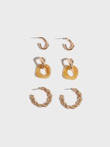 Nelly - Korvakorut - Kulta - Twisted Earrings - Korut - earrings