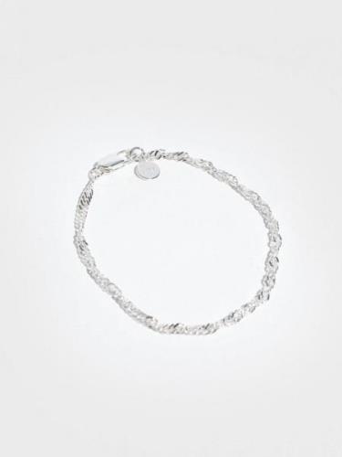 Muli Collection - Rannekorut - Hopea - Twisted Rope Bracelet - Korut -...