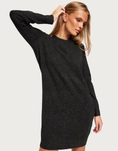 Vero Moda - Musta - Vmdoffy Ls O-Neck Dress Ga Noos