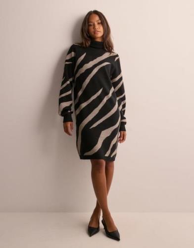 Object Collectors Item - Kuviollinen - Objray L/S Knit Rollneck Dress ...