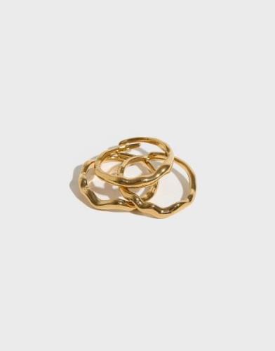 Pilgrim - Kulta - PENELOPE Recycled Ring