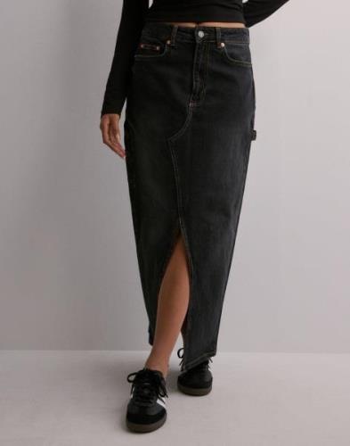 Woodbird - Musta - WBPander Denim Skirt