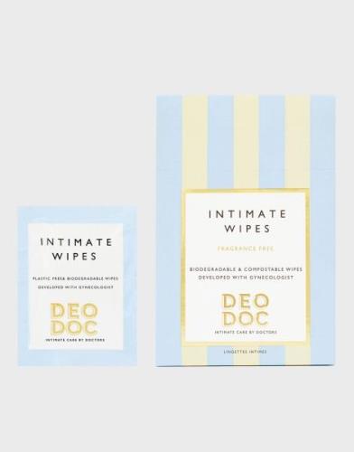 DeoDoc - Läpinäkyvä - Intimate Wipes - Fragrance Free